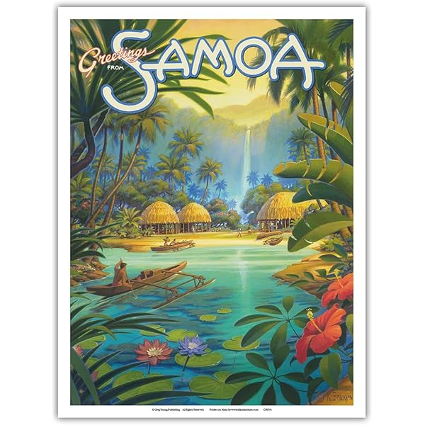 Pacifica Island Art - Aloha Hawaii - Vintage Style Hawaiian Travel